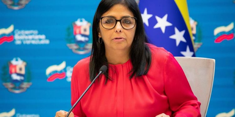 La vicepresidenta de Venezuela, Delcy Rodríguez.