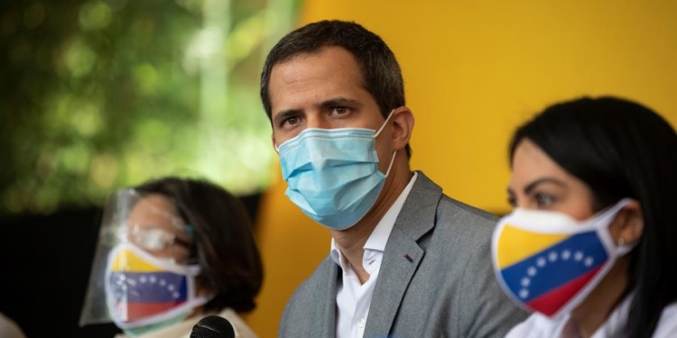 En la imagen, el líder opositor venezolano Juan Guaidó.