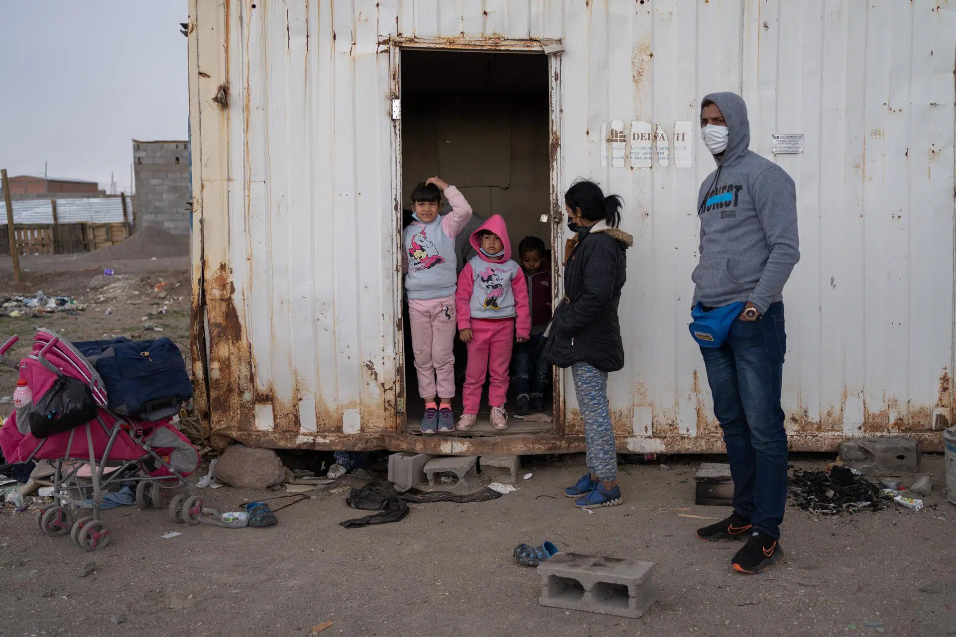 En fotos: Las terribles condiciones de los migrantes venezolanos en el norte de Chile