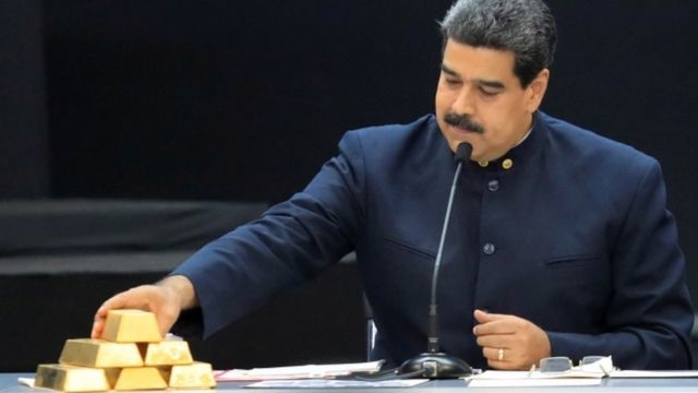 as reservas de oro de Venezuela caen a su nivel más bajo en 50 años