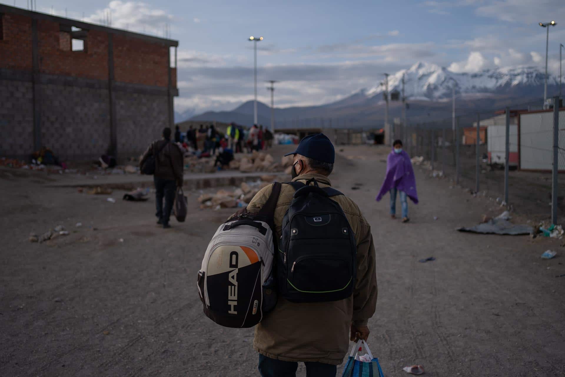 En fotos: Las terribles condiciones de los migrantes venezolanos en el norte de Chile