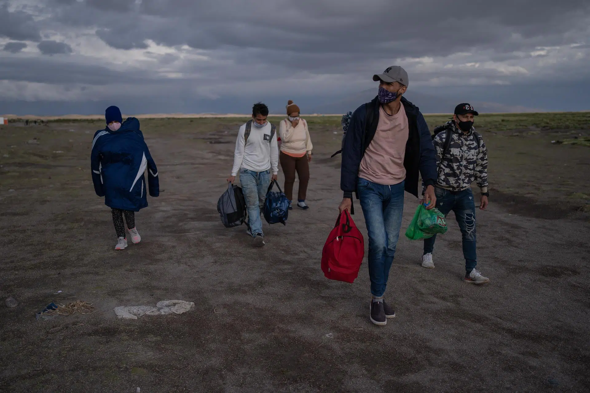 En fotos: Las terribles condiciones de los migrantes venezolanos en el norte de Chile