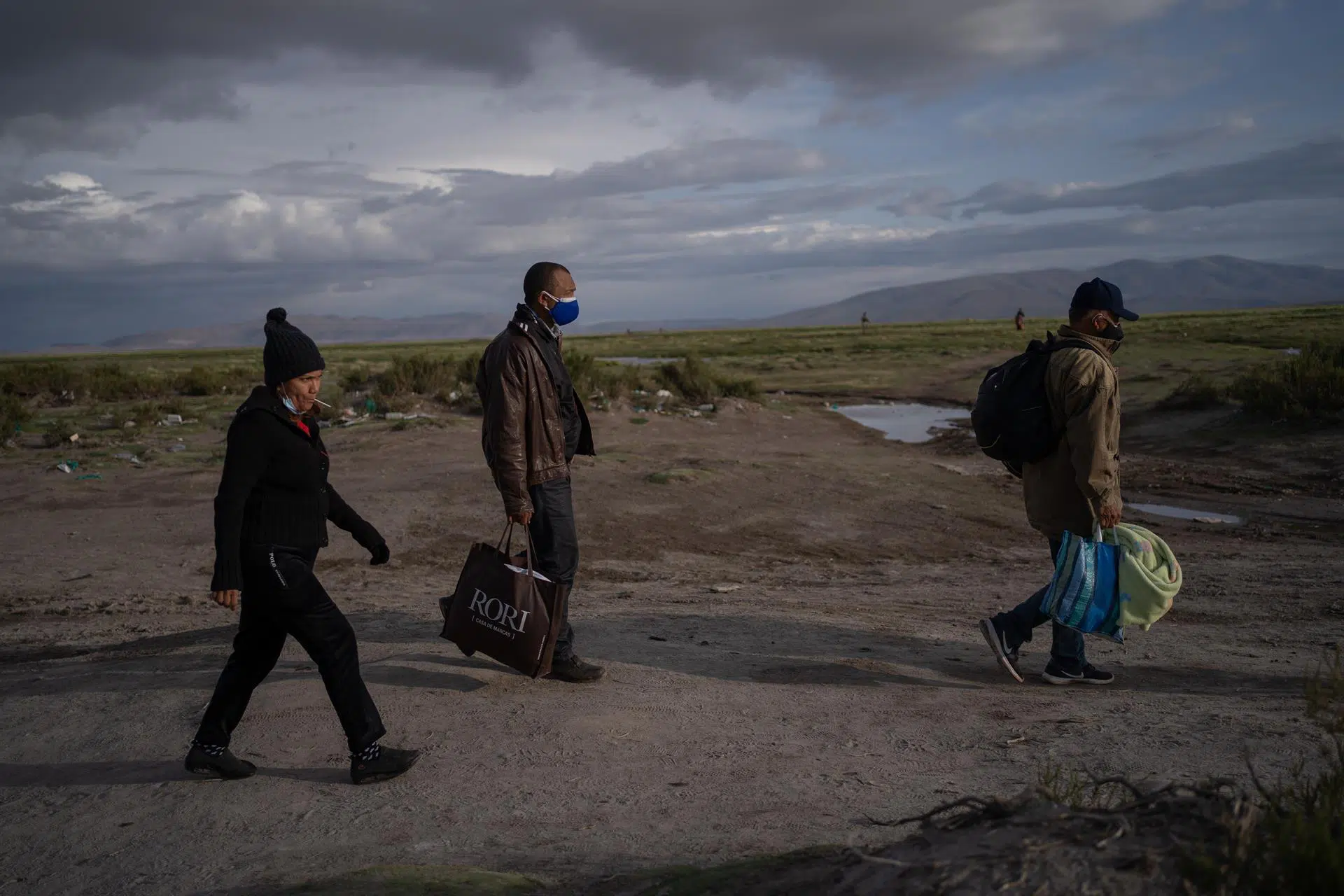 En fotos: Las terribles condiciones de los migrantes venezolanos en el norte de Chile