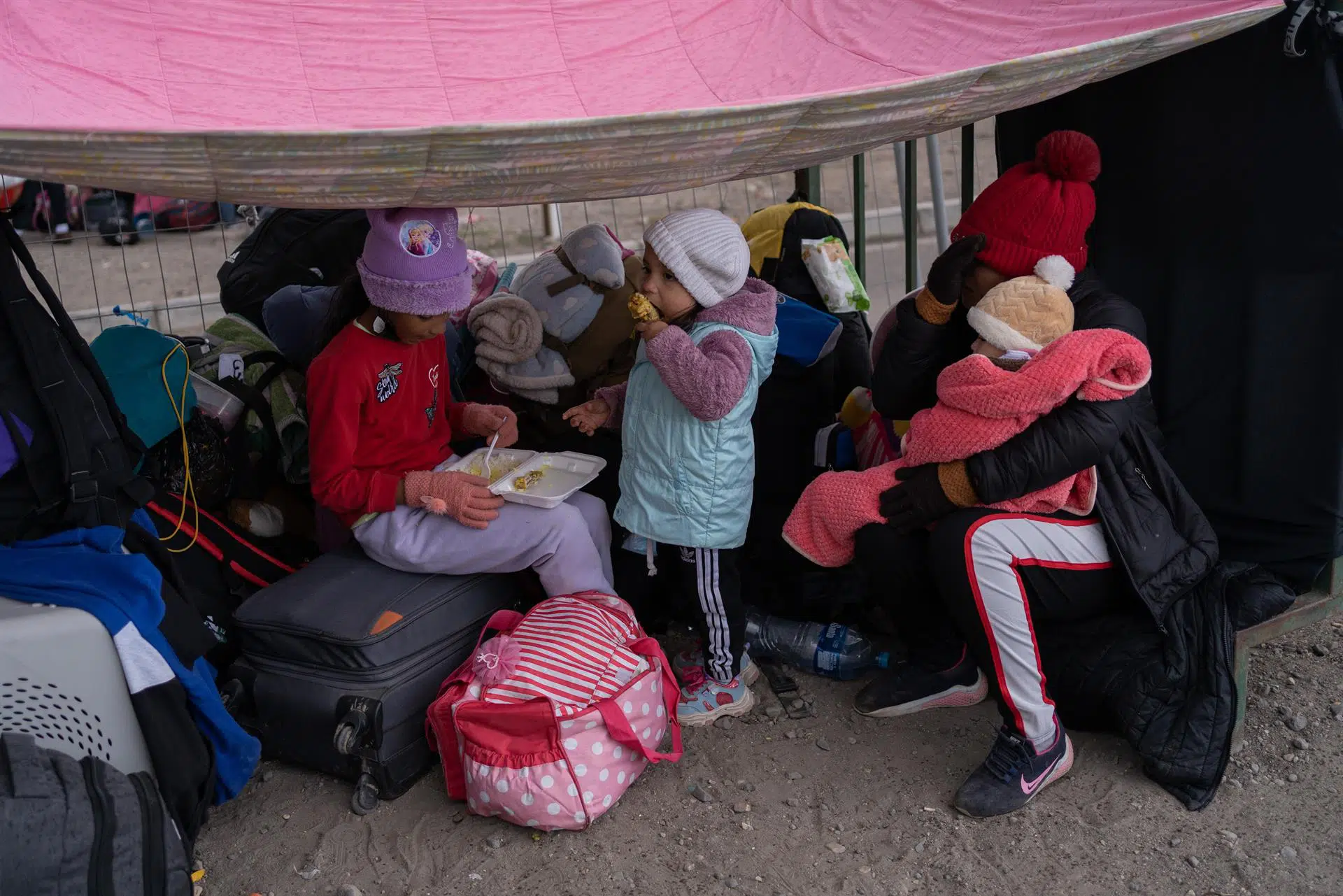 En fotos: Las terribles condiciones de los migrantes venezolanos en el norte de Chile