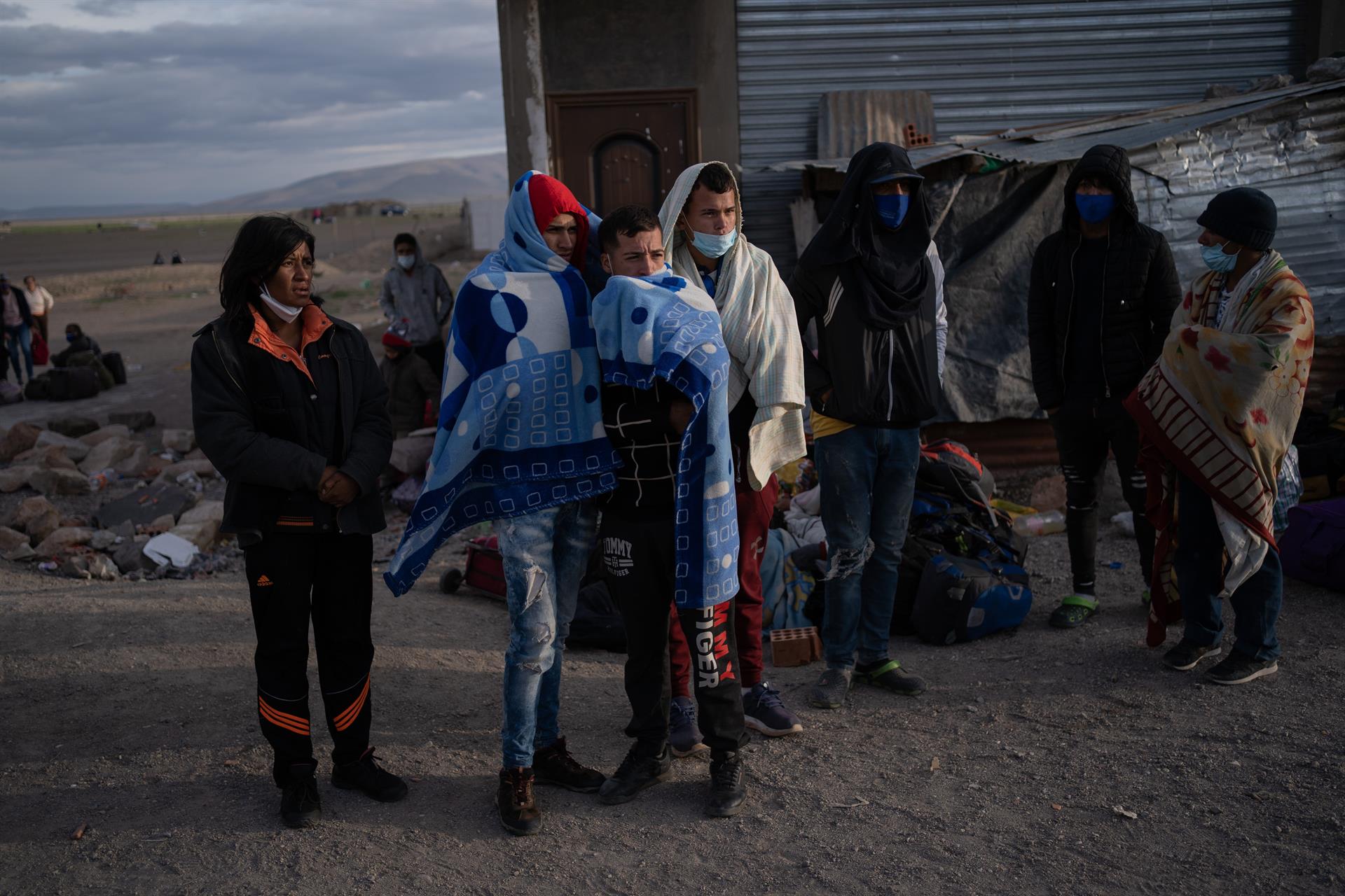 En fotos: Las terribles condiciones de los migrantes venezolanos en el norte de Chile