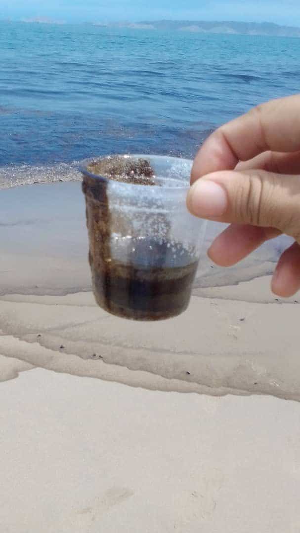  El alcalde de Lechería denuncia un "importante" derrame de hidrocarburos en las costas del municipio (+fotos)