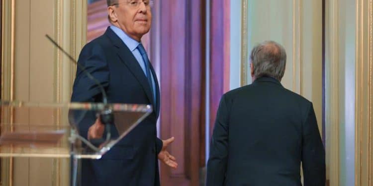 Sergei Lavrov Antonio Guterres