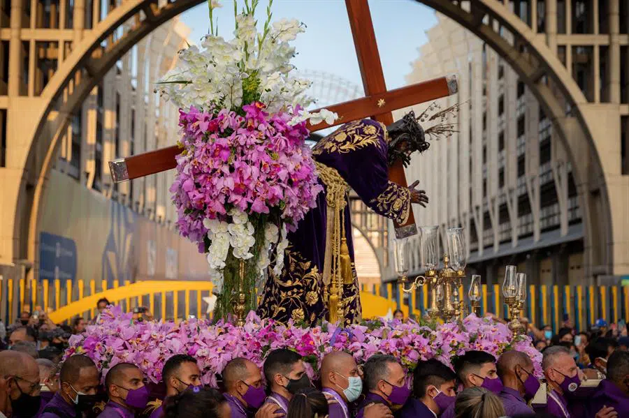 El Nazareno vuelve a las calles de Venezuela tras dos años de pandemia de San Pablo