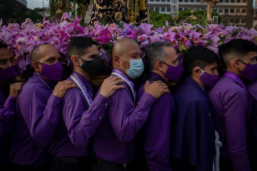 El Nazareno vuelve a las calles de Venezuela tras dos años de pandemia