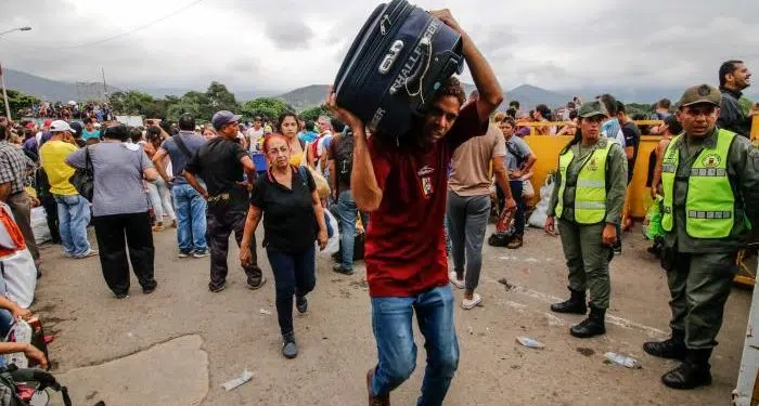 Venezolanos en Colombia