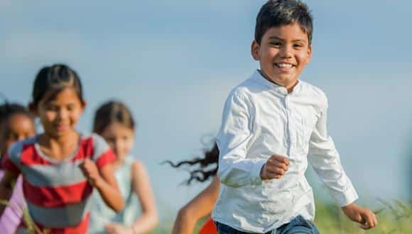 Niño feliz