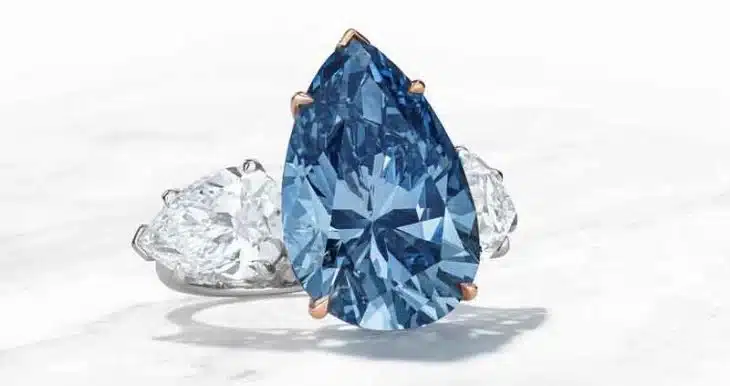 Subastarán el «Blue Royal», uno de los mayores diamantes azules