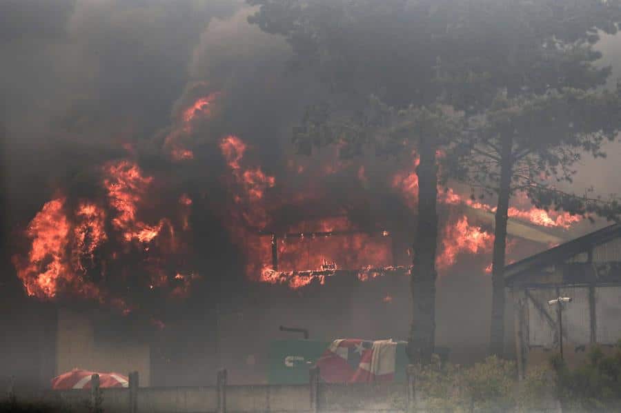 Al menos 46 muertos en los múltiples incendios que devastan el centro de Chile (+fotos)