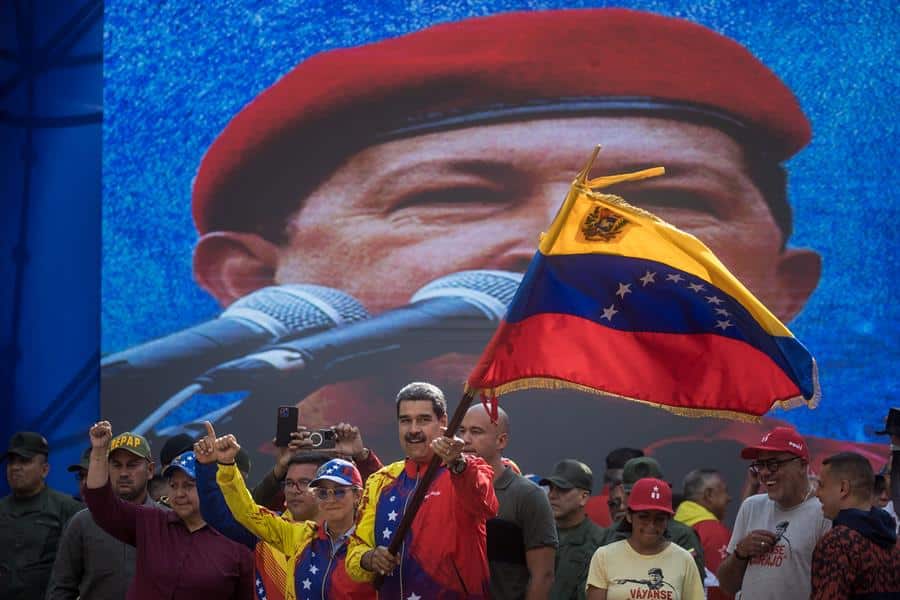 Miles respaldan a Maduro en su marcha antiimperialista (+fotos y video)