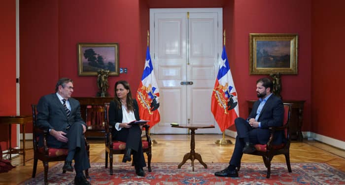 EFE/ Presidencia De Chile