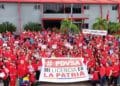 Trabajadores de Pdvsa protestan en contra de las sanciones de EEUU (+videos)
