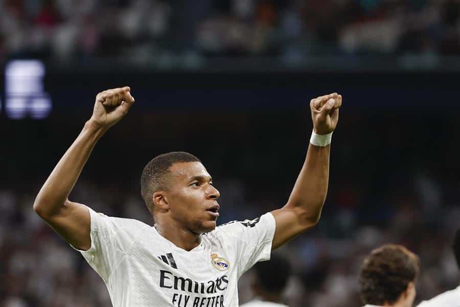 Mbappé se estrena como goleador en LaLiga con el Real Madrid (+videos)