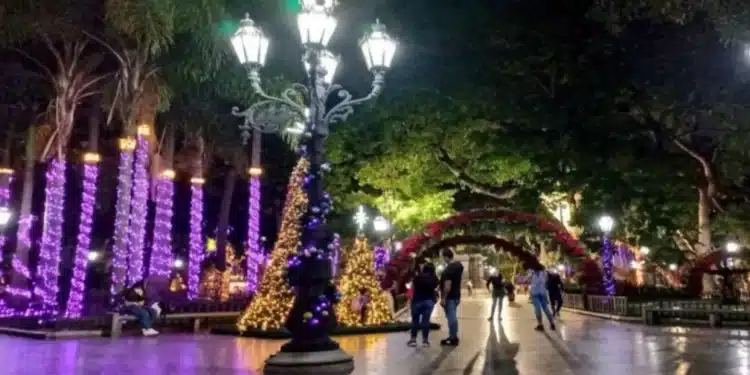 Navidad en Caracas, Venezuela. Imagen de archivo.