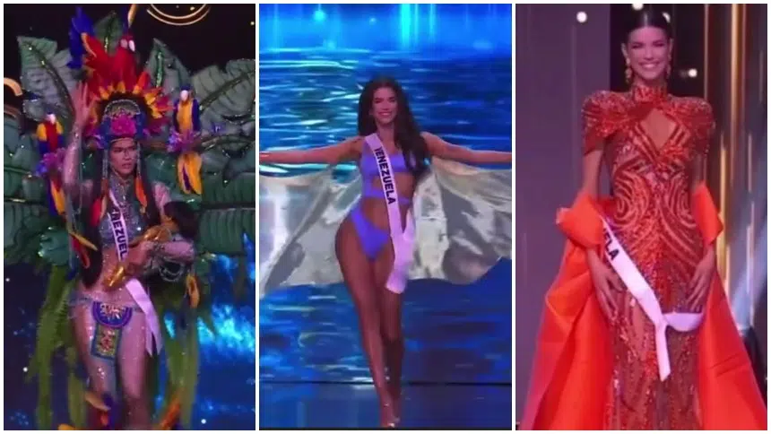 Los espectaculares desfiles de la venezolana en la preliminar del Miss Universo (+videos)