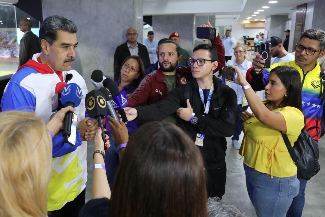 Maduro: «Mucha gente nerviosa trata de llegar para que Trump nos ataque, calma y cordura»