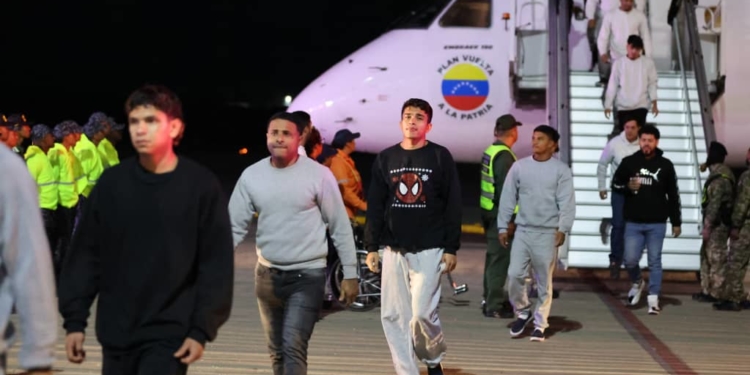 deportados Diosdado Plan Vuelta a la Patria