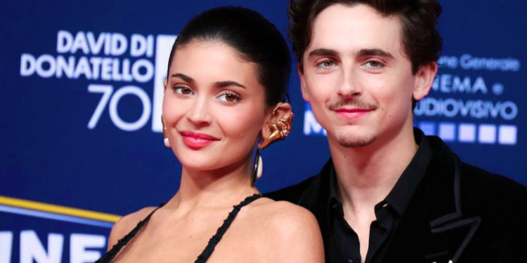Timothée Chalamet y Kylie Jenner